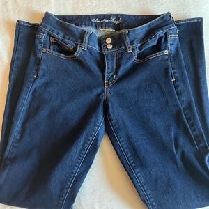 American Eagle Outfitters Dark Blue Flare Jeans